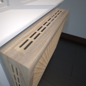 Крышка для экрана универсальная МДФ Stella Дуб Сонома