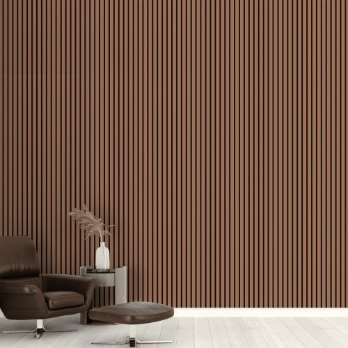 Панель стеновая акустическая МДФ Stella Comfort De Luxe Terracotta