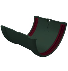 Соединитель желобов ПВХ Grand Line Зелёный (RAL 6005)